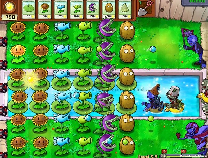 بازی گیاهان علیه زامبی ها (برای اندروید) - Plants vs. Zombies 6.2 ...