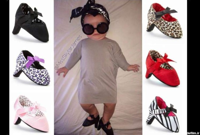 کفش پاشنه بلند برای نوزادان! +تصاویر