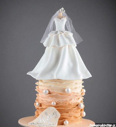 تزیین کیک برای عروسی لاکچری