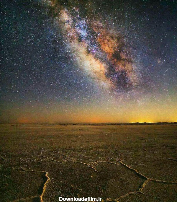 عکس کهکشان راه شیری در ایران