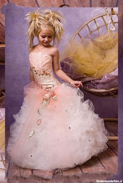 زیباترین مدلهای لباس عروس بچه گانه