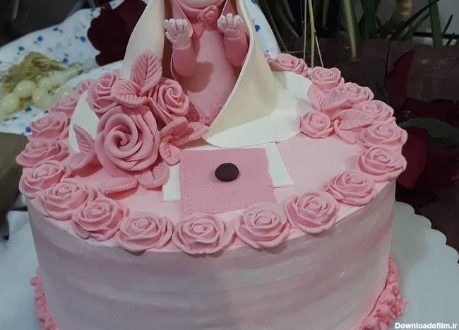 طرز تهیه ایده کیک به مناسبت جشن تکلیف ساده و خوشمزه توسط یسنا گلی ...