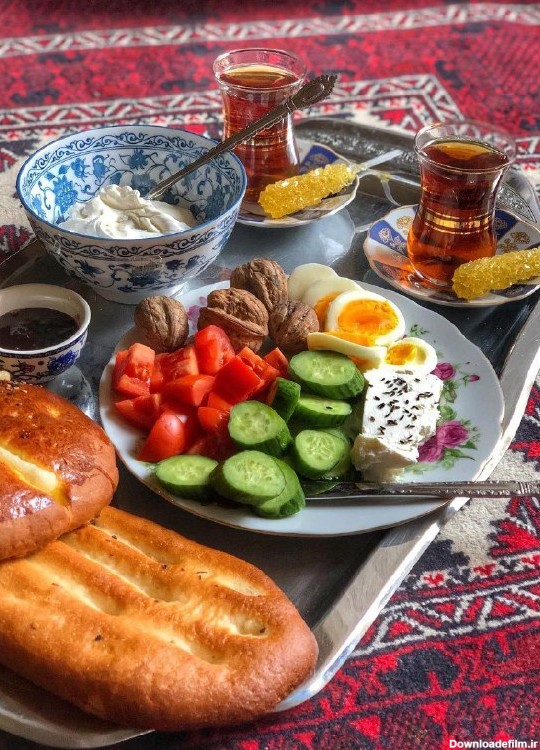 صبحانه سنتی - عکس ویسگون