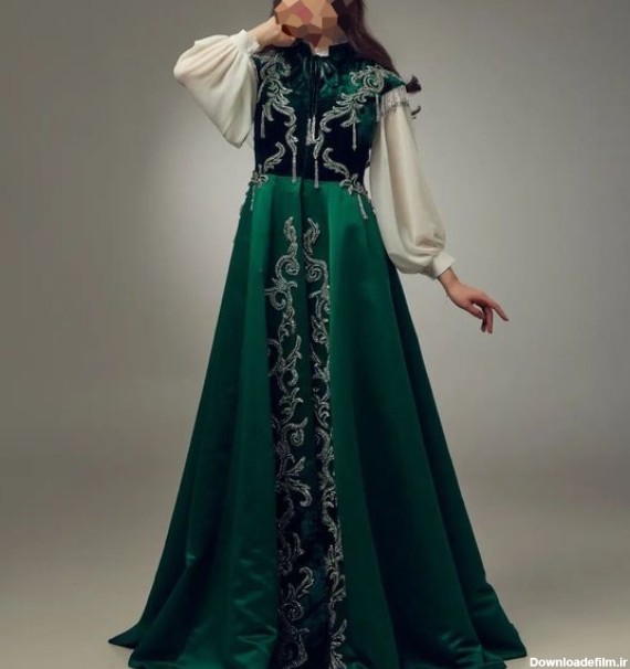 ۷۰ مدل لباس عربی زنانه جدید ۱۴۰۲ ؛ طرح های شیک بلند و پوشیده - ماگرتا