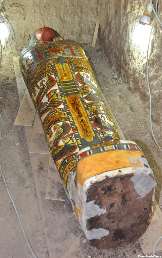 کشف مومیایی 3200 ساله که متعلق به پیشخدمت ششمین فرعون مصر ...