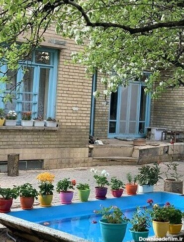 خلاقیت خنده دار یک ایرانی برای جا شدن ماشین در حیاط کوچک خانه اش+عکس/