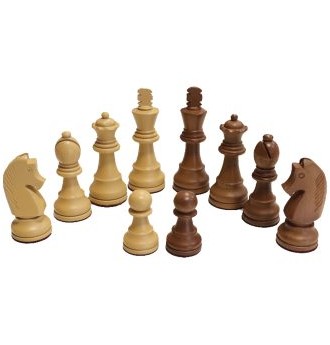 مهره شطرنج چوبی فدراسیونی مستر شطرنج