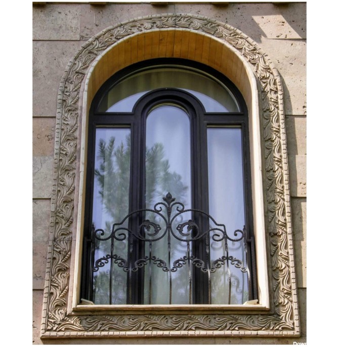پنجره آهنی - درب لیزری cnc ، درب پارکینگ ، درب حیاط ، نرده و حفاظ