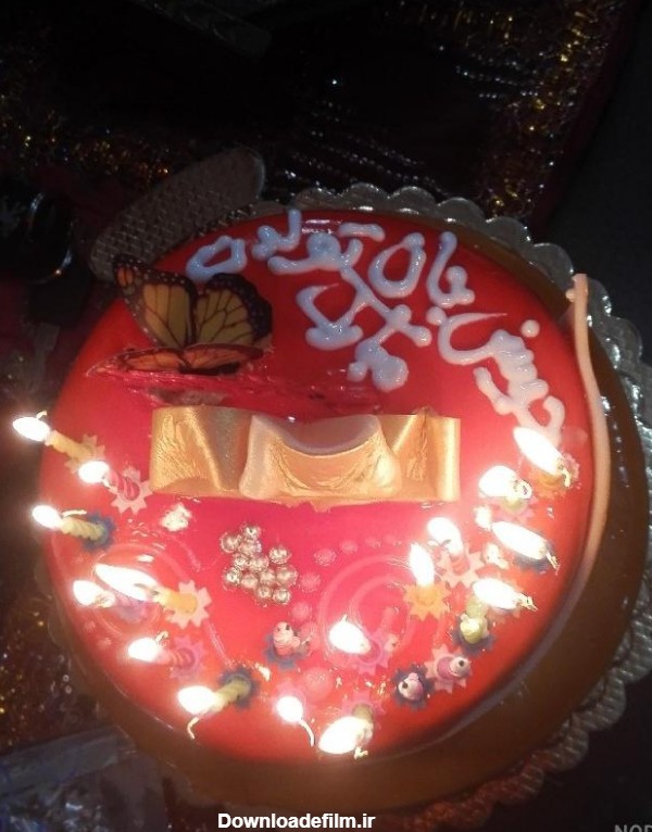 عکس کیک تولد حسین جان تولدت مبارک