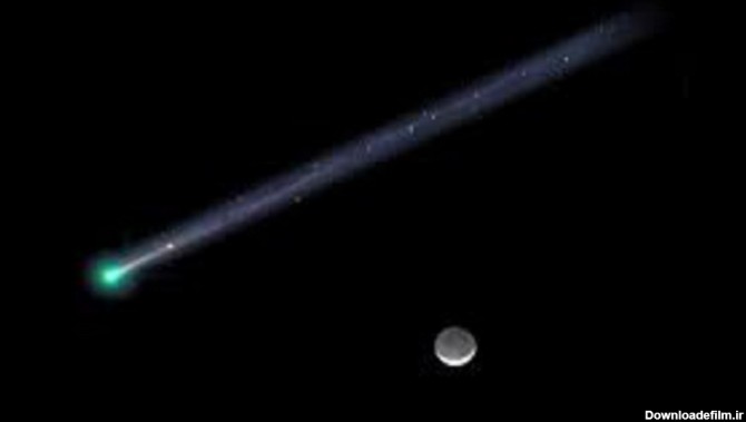 دنباله‌دار نادر امشب و فردا قابل مشاهده می‌شود