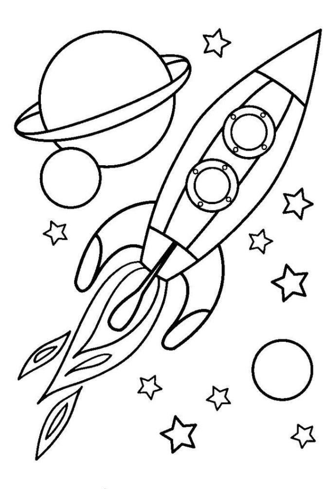 طرح های رنگ آمیزی موشک (شاتل) فضایی - پنجره ای به دنیای کودکان