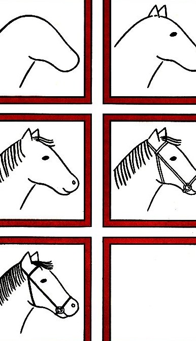 آموزش نقاشی اسب کودکانه