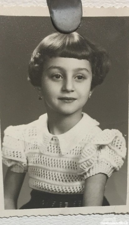 عکس قدیمی زیبا دختر بچه کوچک دهه 40