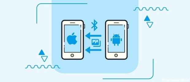 آموزش ساده ترین روش انتقال عکس از اندروید به آیفون با بلوتوث