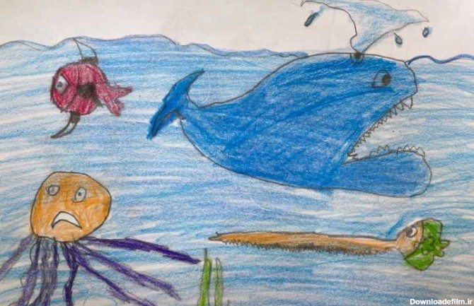 آلبوم :نقاشی از آکواریوم با انواع ماهی و دریا 1402/02/11 | علوی