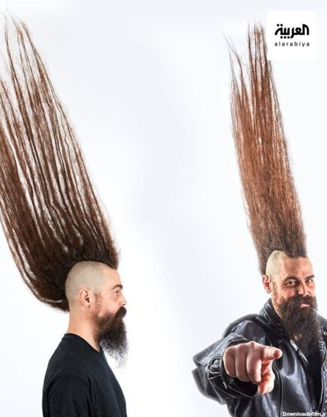 عکس بلندترین موی سر جهان