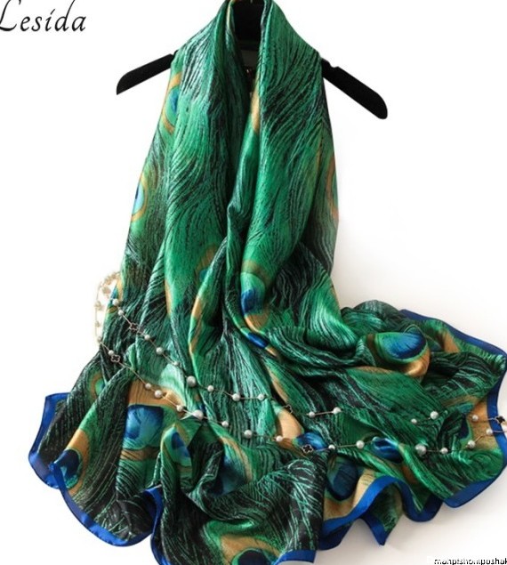 مدل لباس عروس طاووسی