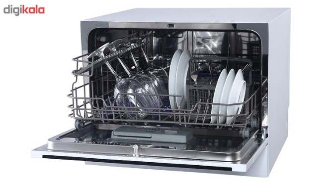 قیمت و خرید ماشین ظرفشویی رومیزی مایدیا مدل WQP6-3602F