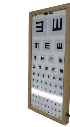 خرید قیمت تابلو چشم پزشکی با قابلیت روشن شدن تک تک و ردیفی | می‌مد