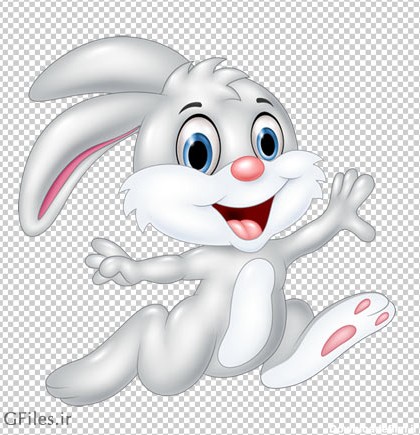 فایل کارتونی و دوربری شده خرگوش