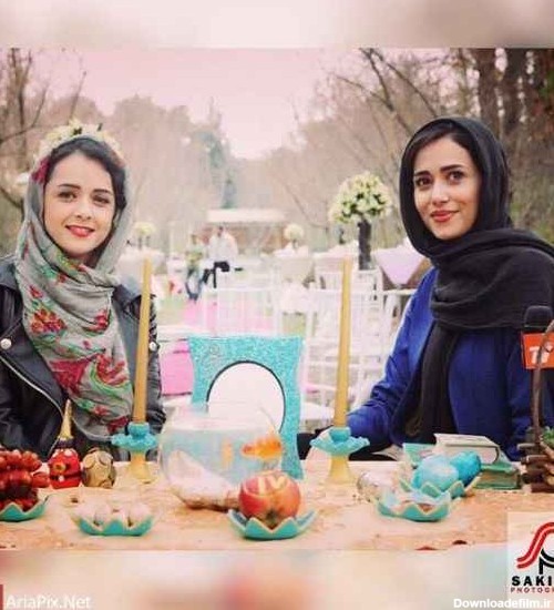 بازیگران ایرانی در کنار سفره ی هفت سین نوروز 94