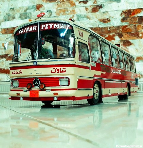 خرید و قیمت ماکت اتوبوس ایران پیما از غرفه گروه هنری کرولا | باسلام