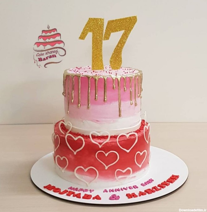 عکس کیک تولد شیک دخترانه زیبا، شیک و ساده با تزئین (۲۰ عکس)