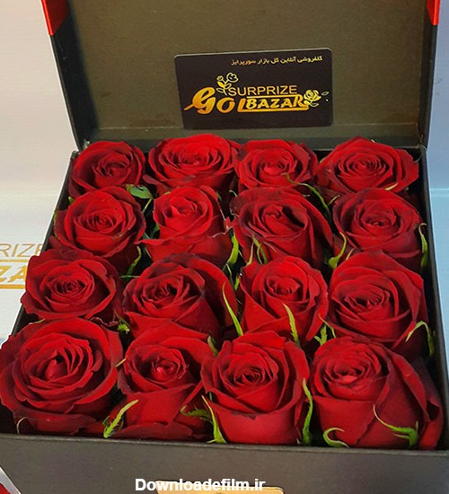 جعبه گل رز | ارسال آنلاین هدیه و گل به سراسر ایران با گل بازارسورپرایز