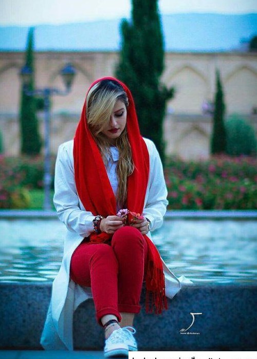 عکس دختر برای پروفایل طبیعی ایرانی