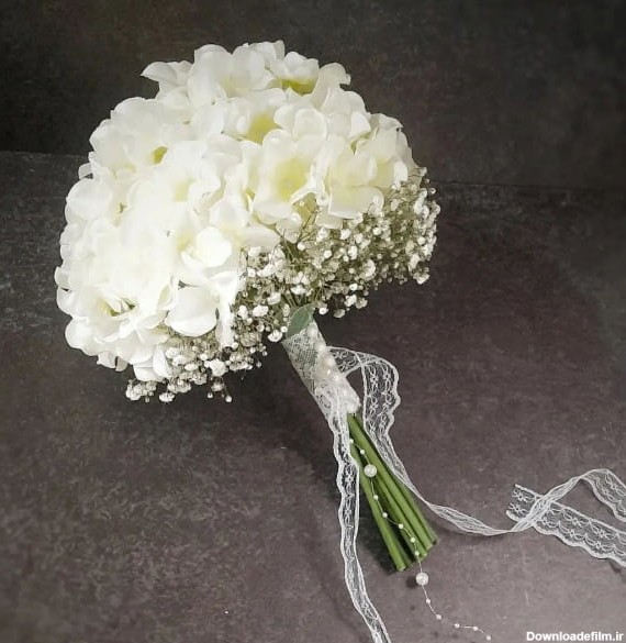 قیمت و خرید دسته گل عروس سفید ارسال سریع