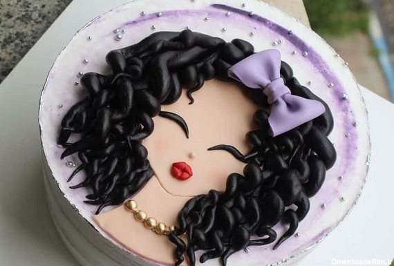 مدل کیک تولد دخترانه با طرح های جدید و فانتزی - مُچُم