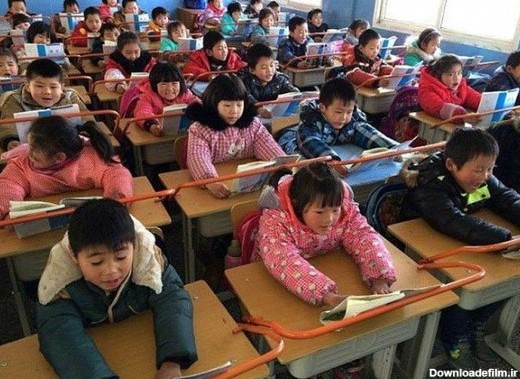 درس خواندن جالب چینی ها (+عکس)