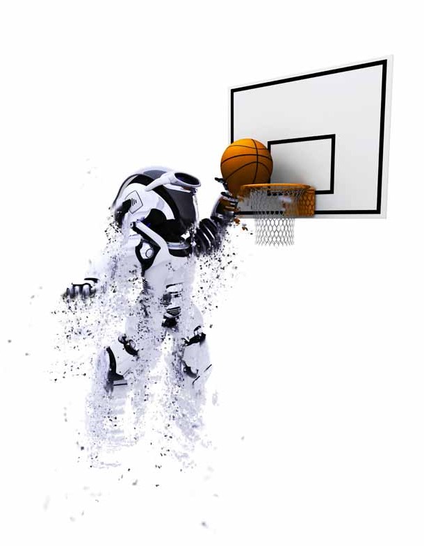 دانلود عکس ربات بسکتبالیست