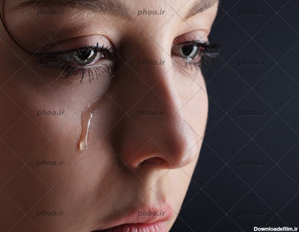 عکس دختر زیبا غمگین در حال گریه کردن – عکس با کیفیت و تصاویر استوک ...