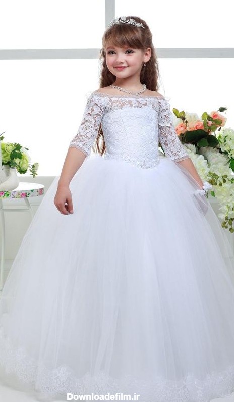 لباس عروس بچه گانه: دختر بچه ها هم می‌توانند لباس عروس بپوشند | به‌نظر