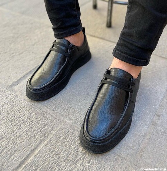 مدل کفش کالج مردانه چرم خارجی