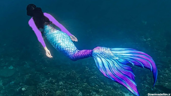 این دختر فوق زیبا پری دریایی ایران است + عکس دختر عجیب الخلقه ...