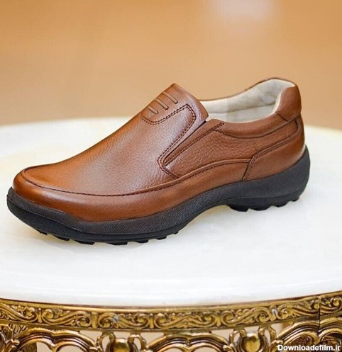 خرید و قیمت کفش چرم مردانه مدل موناکو بدون بند جدید از غرفه کفش بی ...