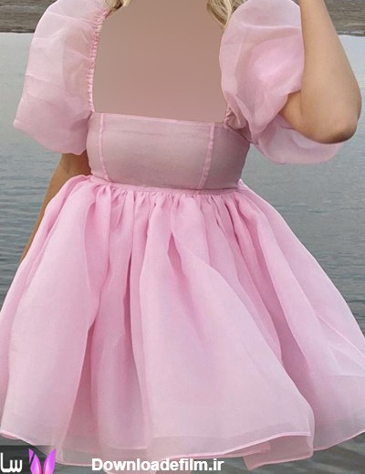 مدل لباس مجلسی عروسکی دخترانه کوتاه و جدید لاکچری 2023 | ساتیشو
