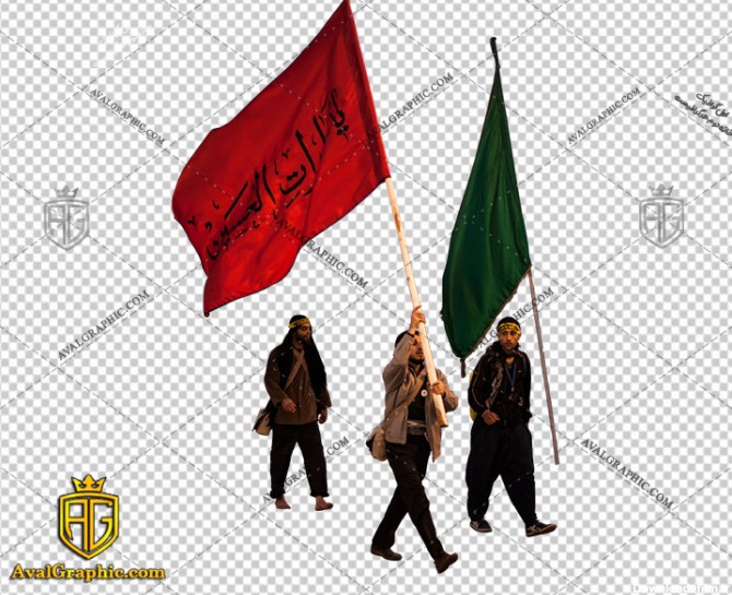 عکس با کیفیت پرچم امام حسین