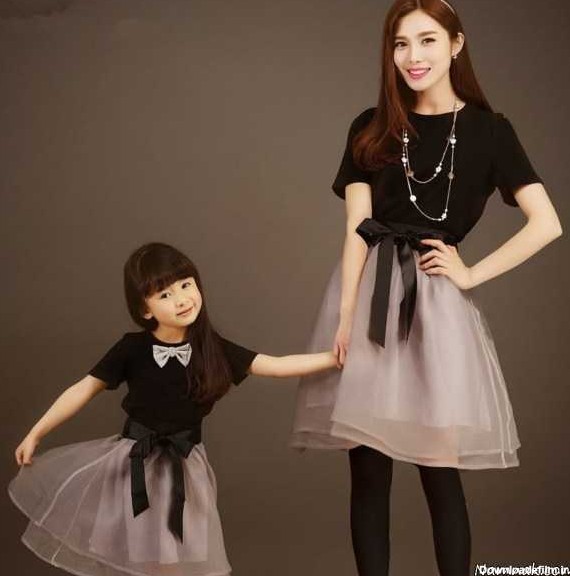 مدلهای جدید لباس مجلسی ست مادر و دختر