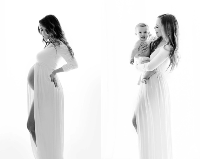 عکاسی بارداری قبل و بعد از بارداری در آتلیه تهران