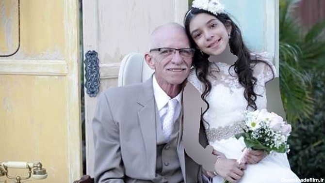 ازدواج عجیب و تلخ دختر ۱۱ ساله با پدر پیرش + عکس