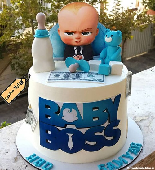 کیک کارتون بچه رییس baby bosses