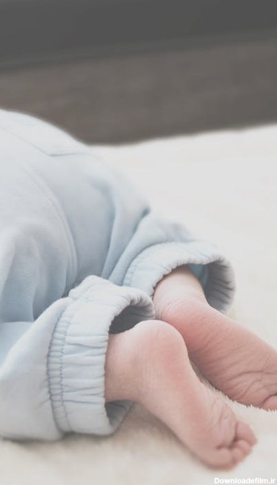 عکس زیبا از پاهای نوزاد - عقیق گرافیک