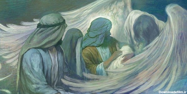 نقاشی حسن روح‌الامین برای میلاد امام حسین(ع) | خبرگزاری فارس
