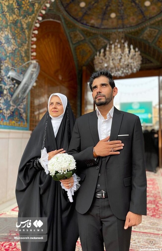 همشهری آنلاین - تصاویر مراسم عقد زوج سیستان و بلوچستانی در حرم ...