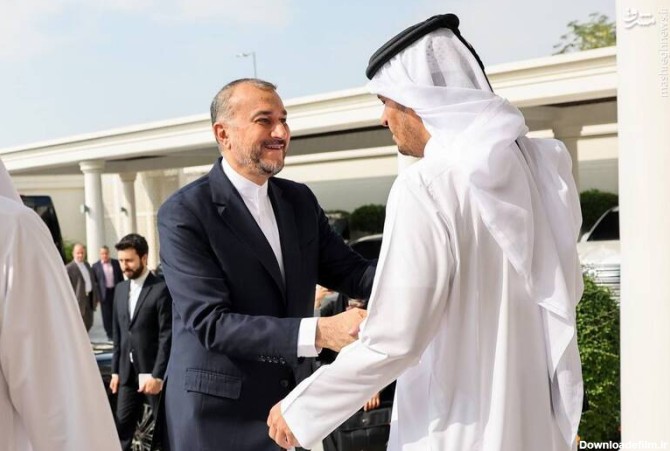 عکس/ دیدار امیرعبداللهیان با نخست وزیر و وزیر خارجه قطر