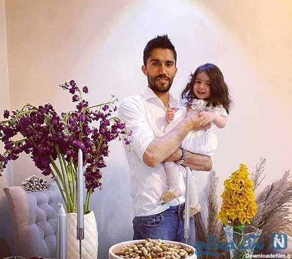 سید حسین حسینی با دخترش | عکس های سید حسین حسینی با دخترش مانلی