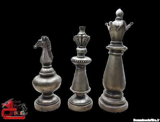 دکوری رومیزی شطرنج سه تایی مدل یک | فروشگاه اس دکوری